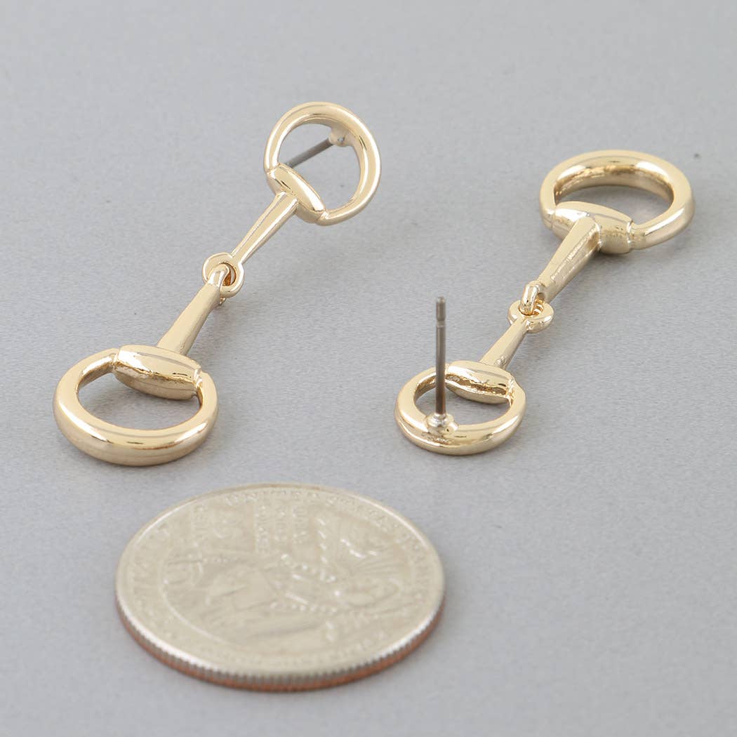 Toggle Chain Drop Earrings