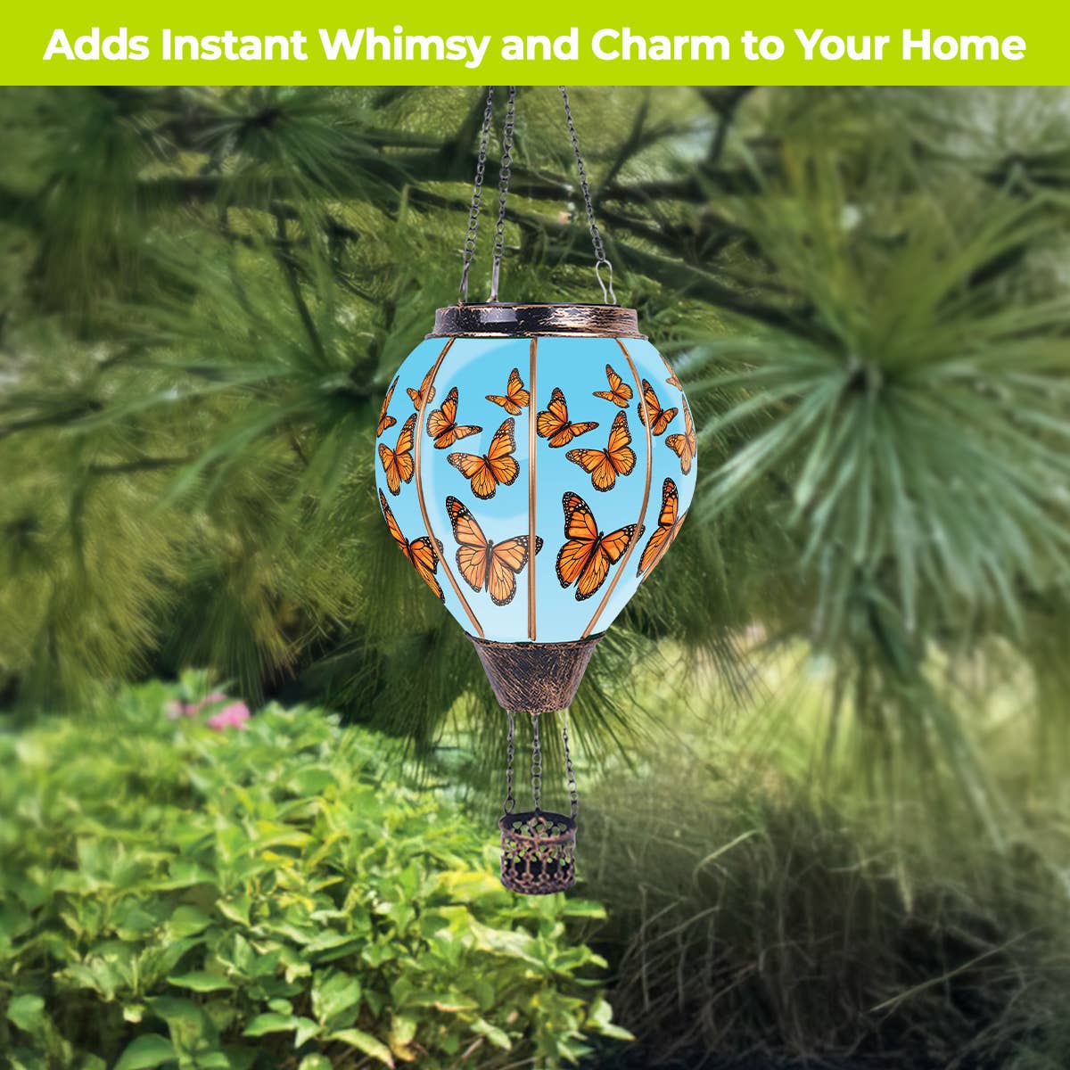 Butterflies Solar Balloon Lantern