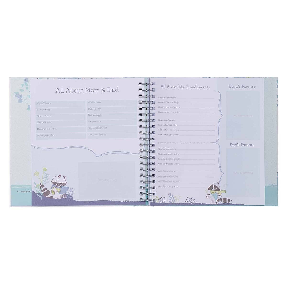 👶💙 Baby Boy’s First Year Memory Book