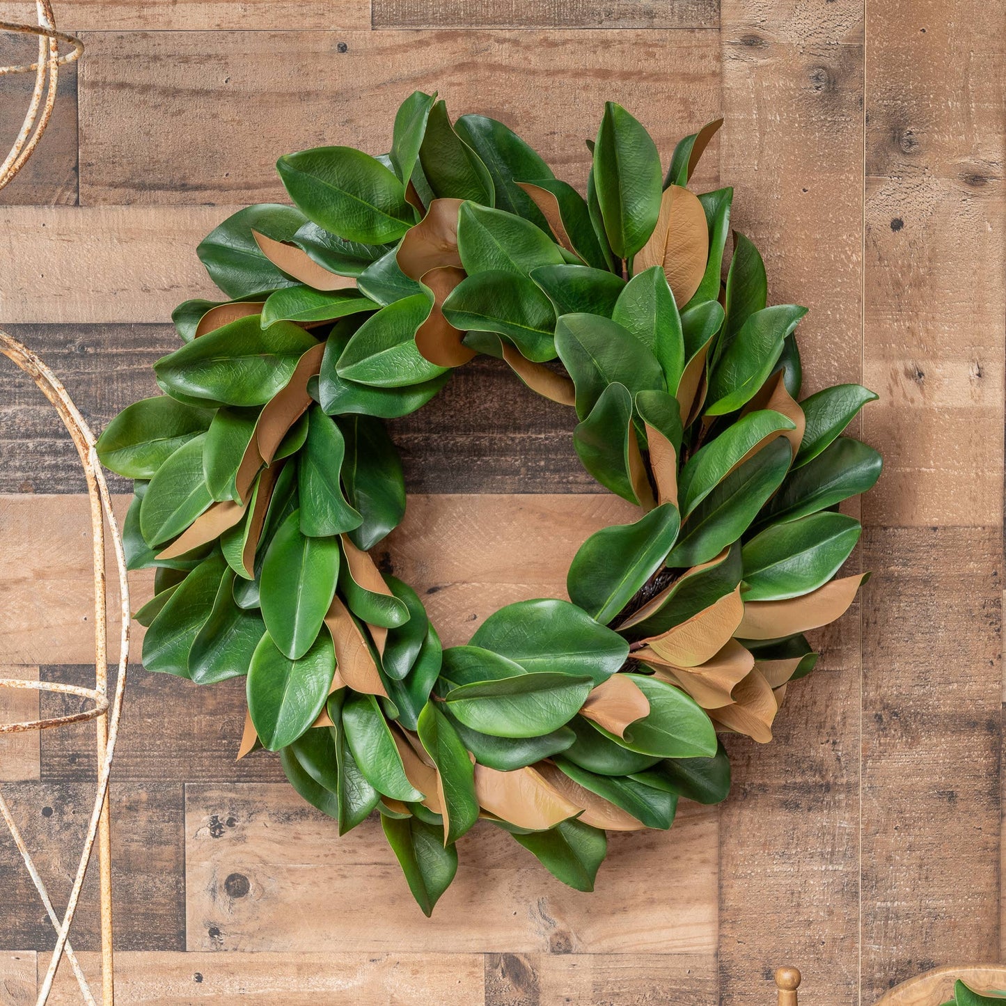 Magnolia Leaf Wreath – 23"