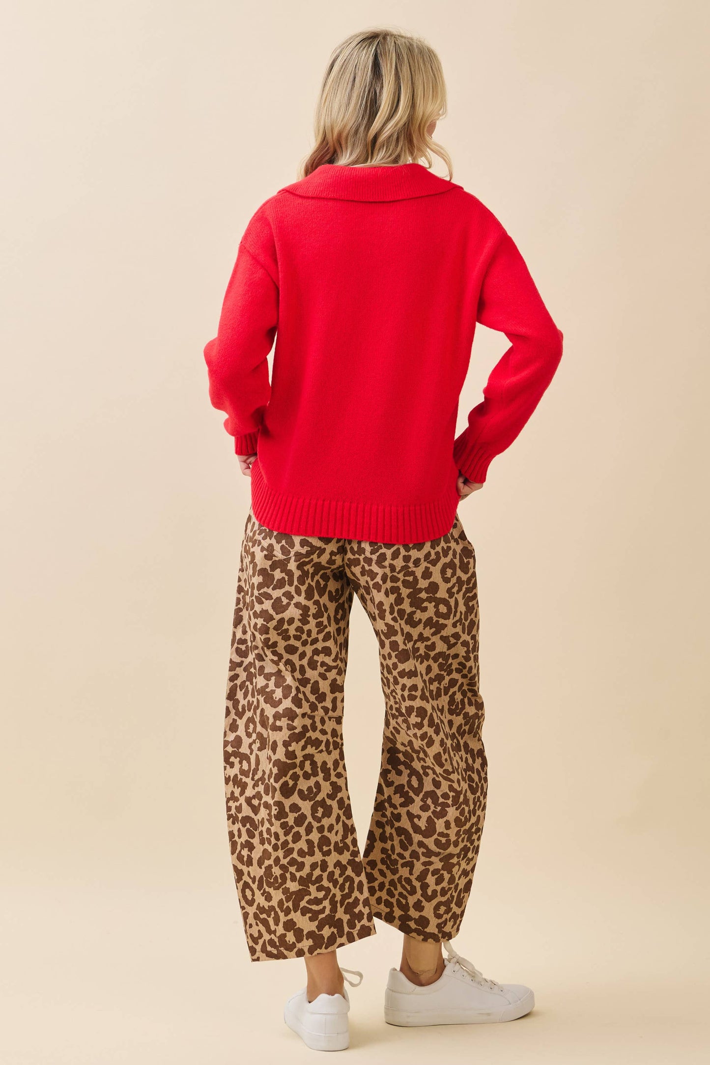 Holiday Script Knit Sweater