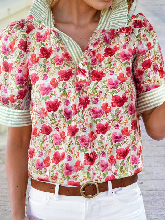 Rose Garden Retreat Blouse