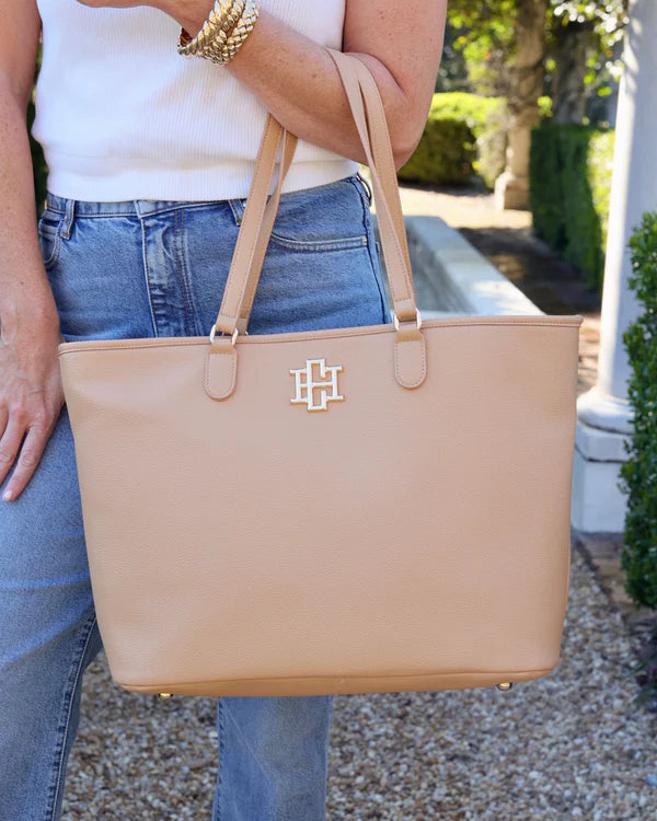 James Tote Bag - Tan