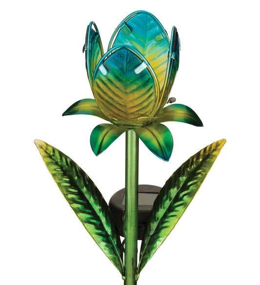 Mini Tulip Solar Garden Stake – 15"