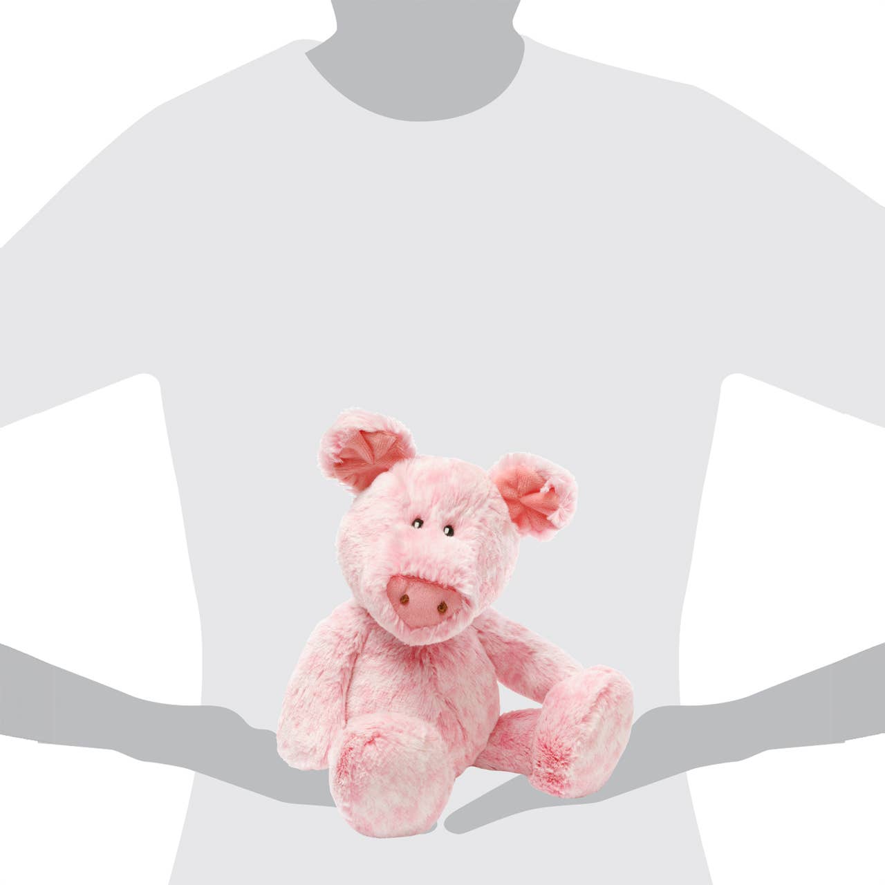Fluffy Friends Plush - Pig