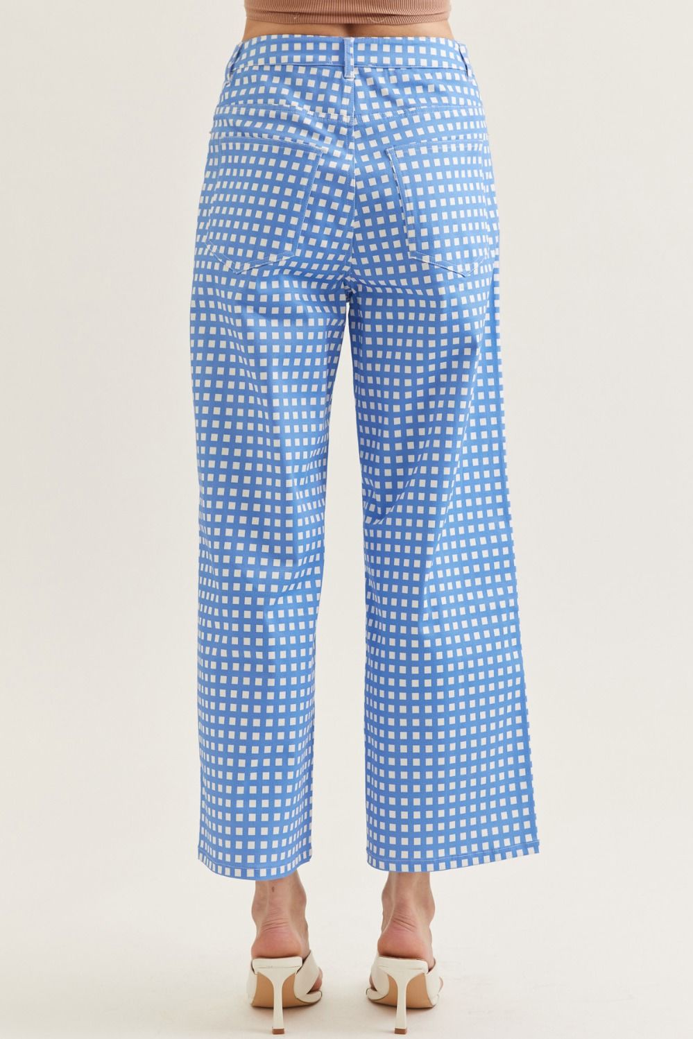 🖤 Checkered Wide Leg Pants