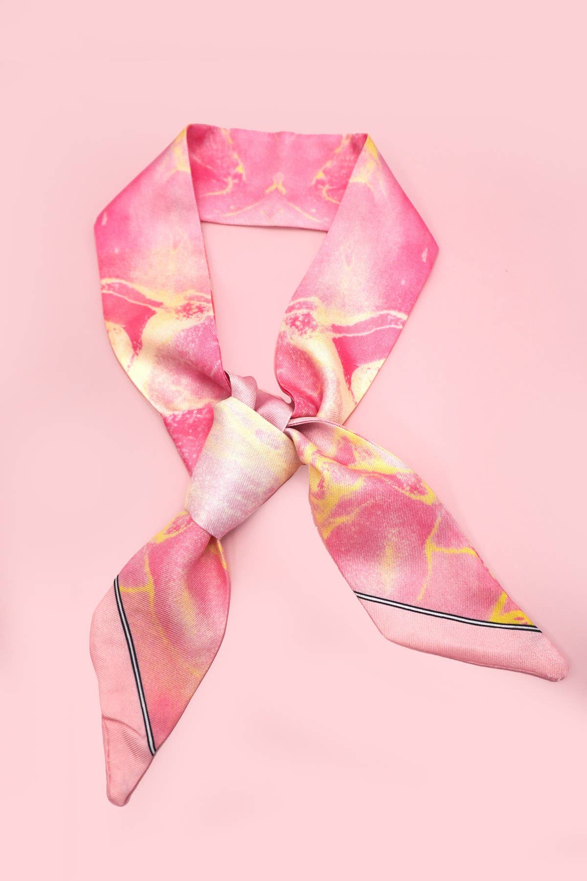Silken Ribbon Twilly Scarves