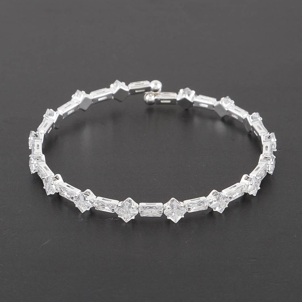 Crystal Star Cuff Bracelet