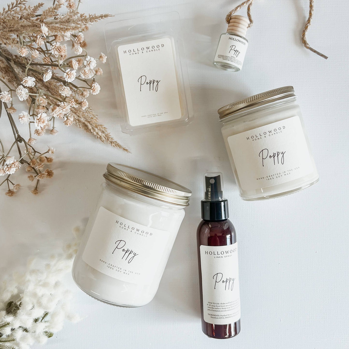 POPPY CANDLE | EVERYDAY: 8 OUNCES