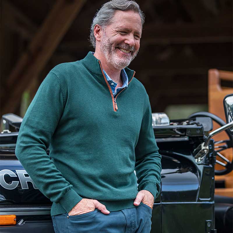 Onward Reserve Jackson Pullover in Dark Forest