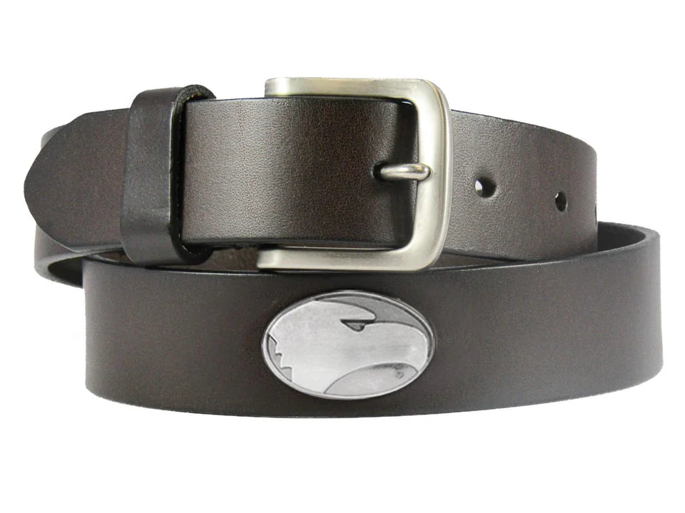 Zep-Pro Concho No Tip Leather Brown Belt Georgia Southern