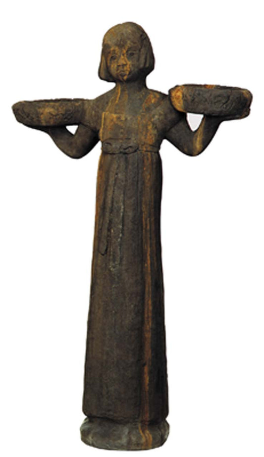 👧 Athens Stone Casting Large Garden Girl Statue