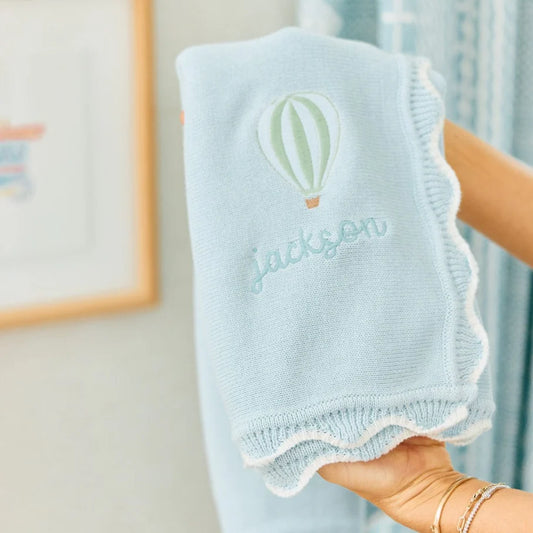 Weezie Baby Blue Baby Blanket
