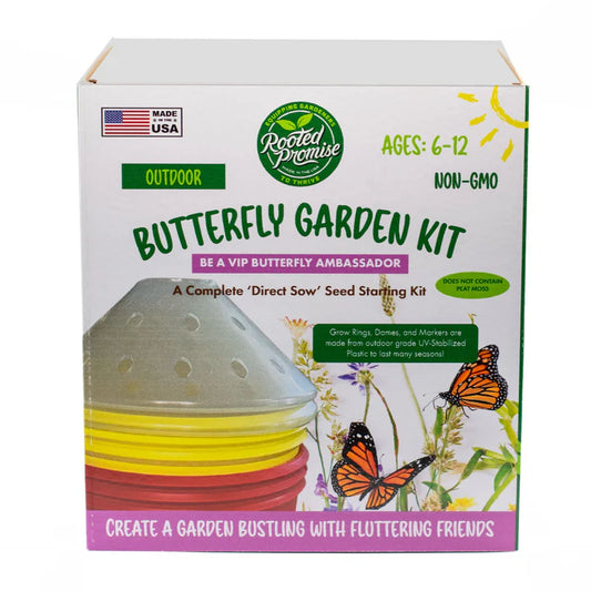 Rooted Promise Butterfly Garden Kit for Kids