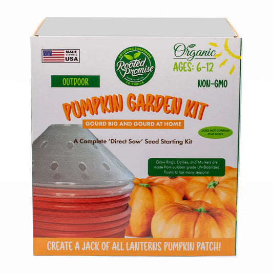 Rooted Promise Pumpkin Garden Kit for Kids