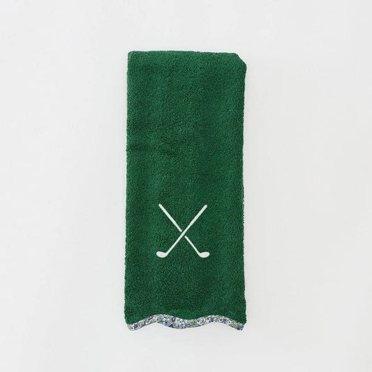 Weezie Scalloped Golf Towel
