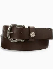 Southern Tide Leather Shackle Belt