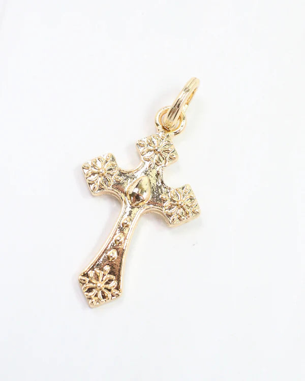 Clarissa Cross Charm