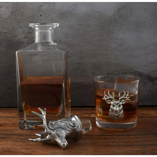 Elk / Deer Bust Decanter