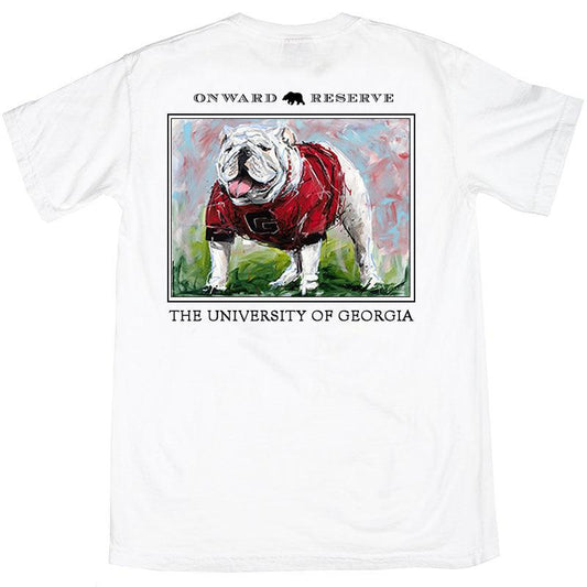 White Patrick Lewis UGA Shirt